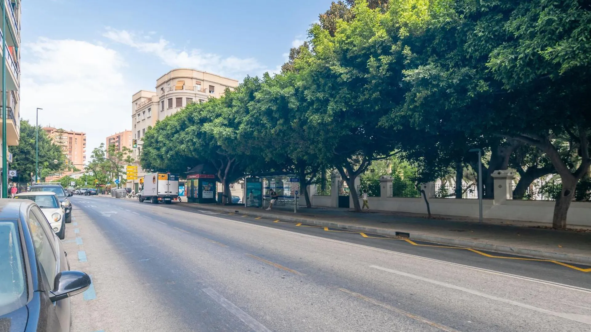 Reding Beach & Center City Málaga İspanya